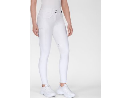 Rajtky Comfort Ride Glam ELT, s gripem, vyšším pasem, dámské, bílé
