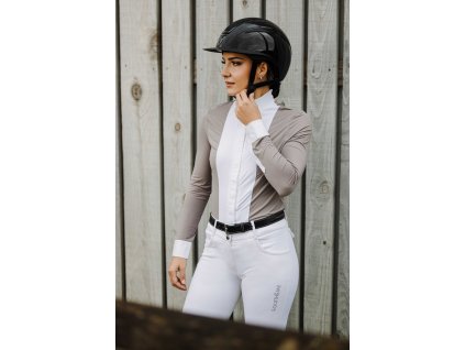 Košile Julie Equithème, dámská, taupe