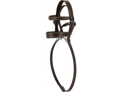 Uzdečka Pony Academy Equithème, mini, havana