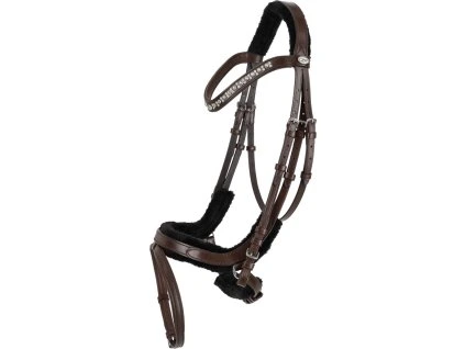 Uzdečka anatomická Sensisoft QHP, hnědá (Velikost COB)