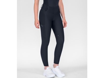 Legíny jezdecké Susann ELT, s gripem, dětské, deepblue