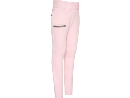 Legíny jezdecké Comfi Sparks Imperial Riding, s gripem, zimní, dětské, candy floss