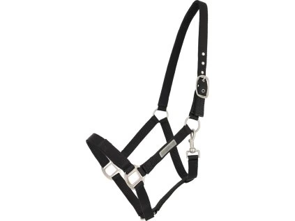 Ohlávka Tack up QHP, černá (Velikost FULL)