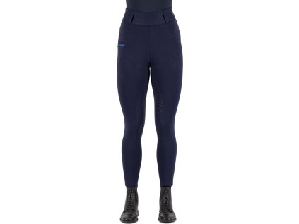 Legíny jezdecké Comfi Sparks Imperial Riding, s gripem, zimní, sapphire