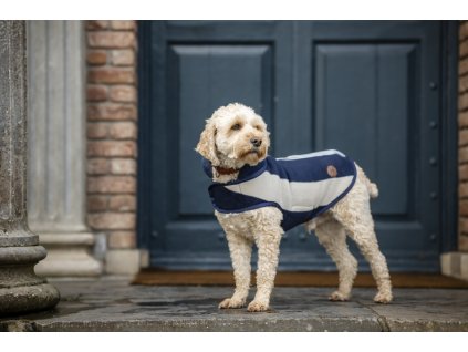 Deka pro psy Newmarket Horseware, fleecová, witney navy