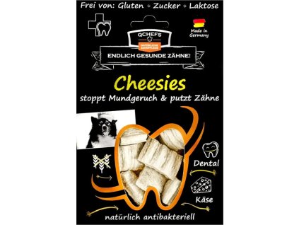 Tyčinky pro psy Cheesies Q-Chefs, dentální, se sýrem, 63 g