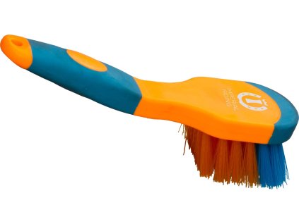 Kartáč na kopyta Grip Imperial Riding, neon orange