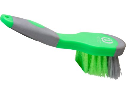 Kartáč na kopyta Grip Imperial Riding, neon green