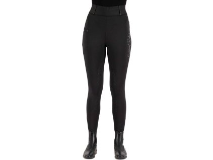 Legíny jezdecké Comfi Sparks Imperial Riding, s gripem, dámské, černé