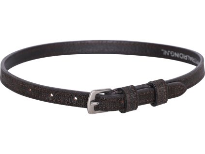 Řemínky ke špornám Sparkling Imperial Riding, pár, hnědé