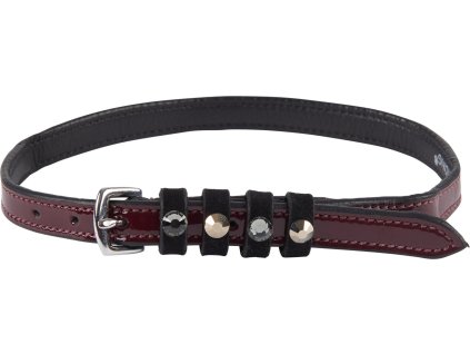 Řemínky ke špornám Pardouz Imperial Riding, pár, bordeaux lack