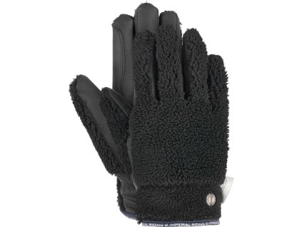 Rukavice Furry Star Imperial Riding, zimní, černé