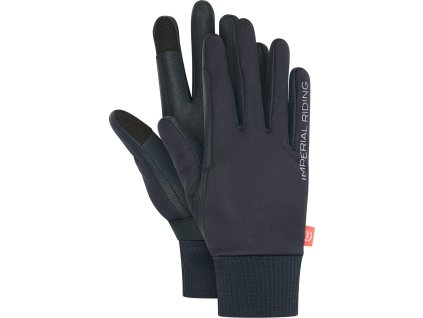 Rukavice Hide & Shine Imperial Riding, zimní, dětské, navy