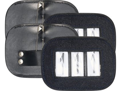 Číslo startovní Glitter Square Imperial Riding, 2 ks, dark blue