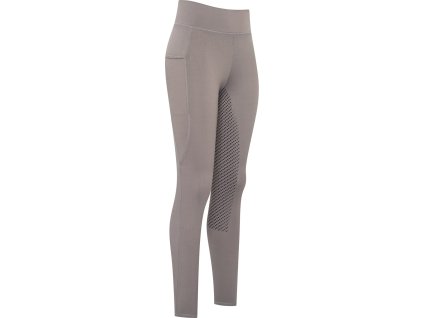 Legíny jezdecké El Capone Imperial Riding, s gripem, dark grey