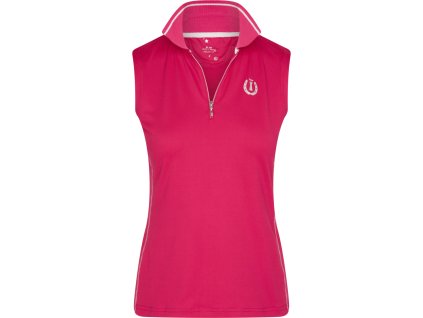 Triko Tessy Imperial Riding, ber rukávů, dětské, bright rose