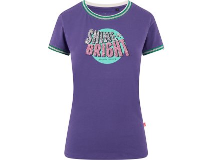 Triko Shine Bright Imperial Riding, dámské, royal purple