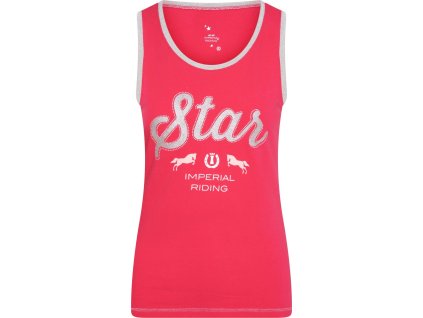 Tílko Shimmer Imperial Riding, bright rose