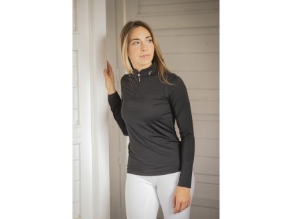 Triko Techpy Penelope, s dlouhým rukávem, dámské, černé