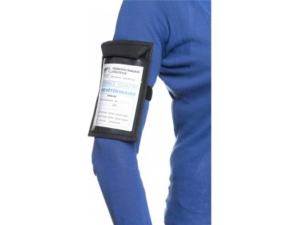 Pouzdro na startovní číslo/kartu Norton, černé