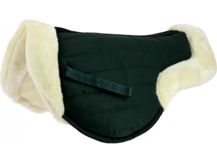 Beránek pod sedlo Cushion Equithème, dark green
