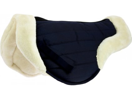 Beránek pod sedlo Cushion Equithème, navy