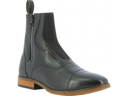 Pérka kožená Wavy Equithème, pro dospělé, černá