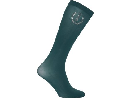 Podkolenky Sparkle Imperial Riding, pár, forest green