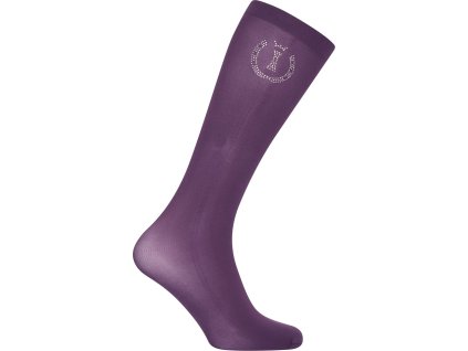 Podkolenky Sparkle Imperial Riding, pár, bordeaux