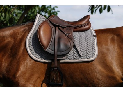 Dečka podsedlová Softypop Equithème, všestranná, dark grey