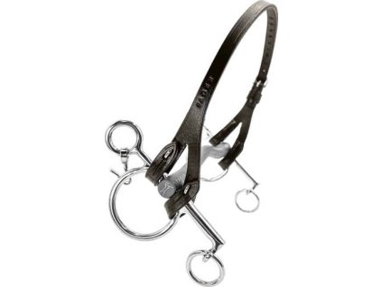 Poutko k udidlu Double Bit Lifter Fager, hnědé