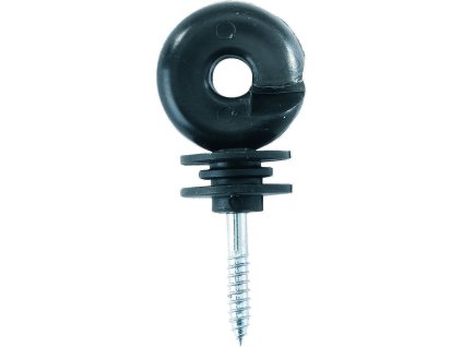 Izolátor kruhový Beaumont, 25 ks, černý