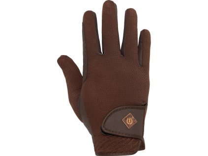 Rukavice Summercool Basic Imperial Riding, dětské, hnědé