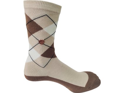 Ponožky Queen of Diamonds Imperial Riding, pár, dětské, offwhite