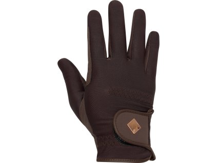 Rukavice Elegance Essential Flex Imperial Riding, hnědé