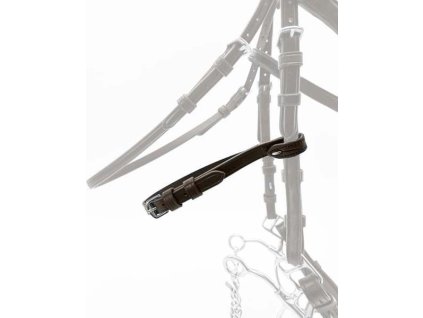 Řemínek k Hackamore Fager, podbradní, 1 ks, hnědý