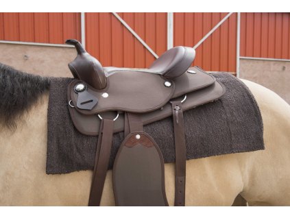 Dečka podsedlová Navajo Westride, westernová, brown