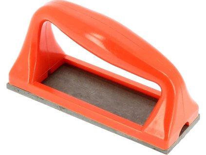 Rašple na kopyta Générique, s plastovou rukojetí, red