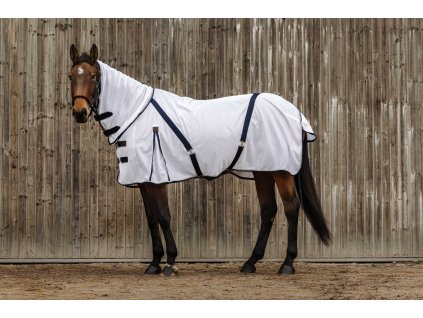 Deka proti hmyzu Mesh Combo Equithème, bílá