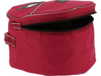 Taška na helmu Riding World, burgundy