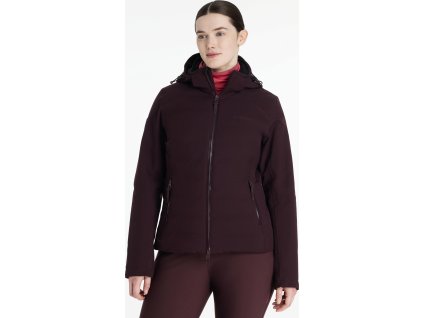 Bunda Hybrid Brooke 3v1 LeMieux, dámská, damson