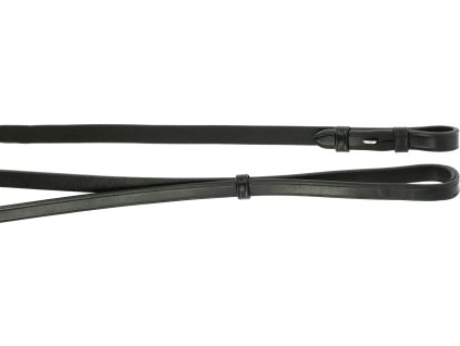 Otěže Curb Eric Thomas, 13 mm, černé