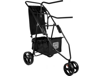 Vozík na sedlo Hippotonic, skládací, černý