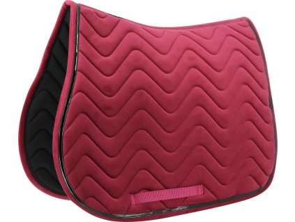 Dečka podsedlová Glossy Equithème, všestranná, rasberry