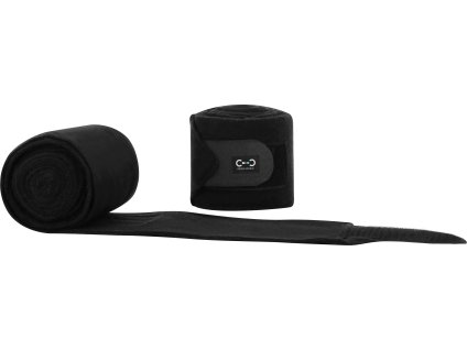 Bandáže Eco Riding World, 4 ks, 3 m, černé