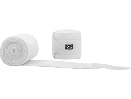 Bandáže Eco Riding World, 4 ks, 3 m, bílé