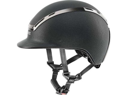 Helma jezdecká Exxeed Pro Uvex, černá