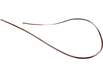 Otěže ke gogue Eric Thomas, kožené, havana