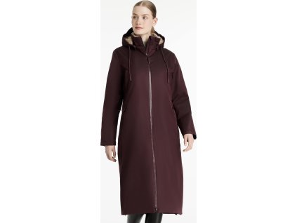 Kabát nepromokavý All Elements Robe LeMieux, dámský, damson
