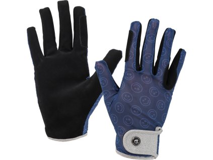 Rukavice Rosalynn QHP, dětské, navy